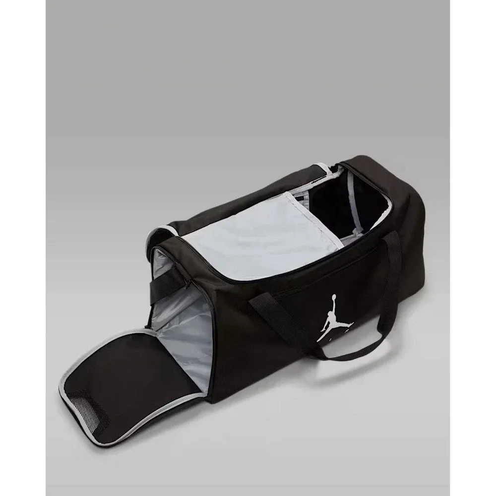 Nike Air Jordan Jumpman 55L Duffle Bag Black Logo Athletic Carryall SM0744-023